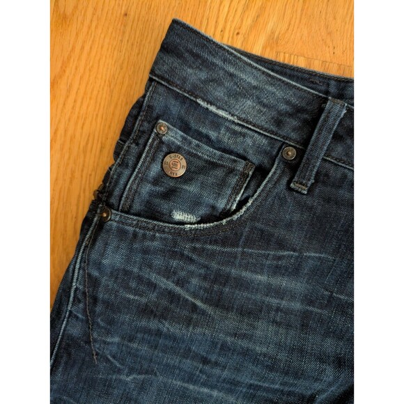 G-Star RAW Arc Zip 3D Slim Jeans Mens 30x32 Dark Denim Tapered Button Fly Pants - Picture 4 of 16